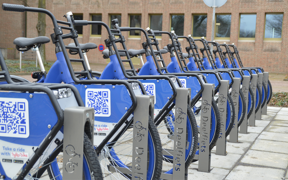 Deelfietssysteem in Maastricht
