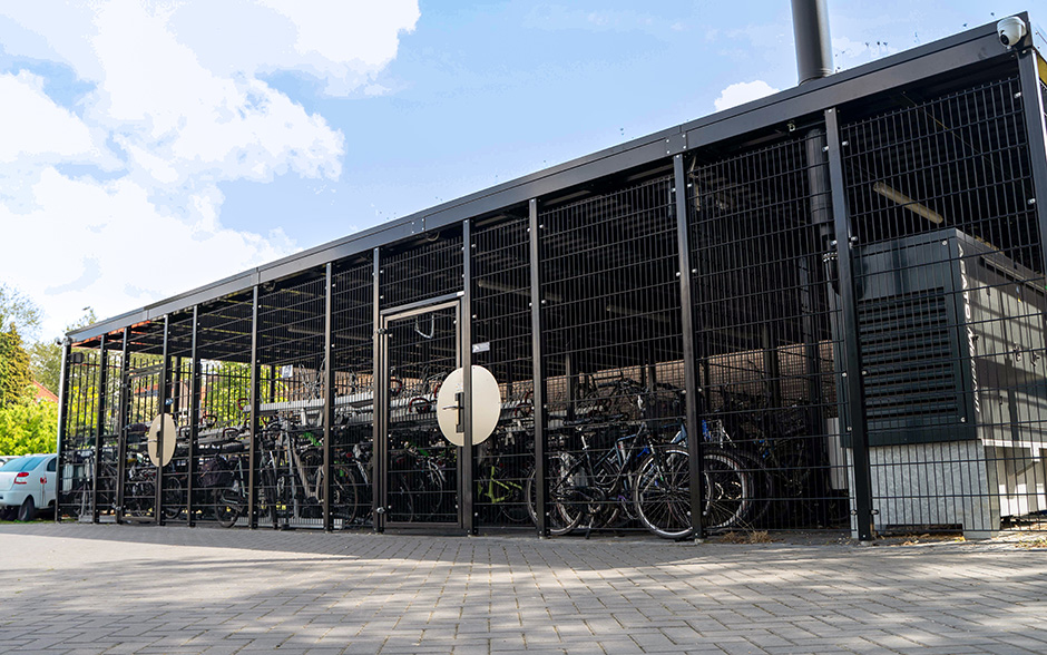 Paleto fietsenstalling verhoogd staal