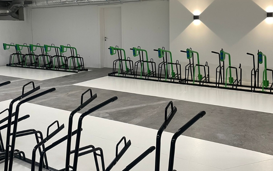 Fietsenstalling met allure voor Marquis in hartje Brussel