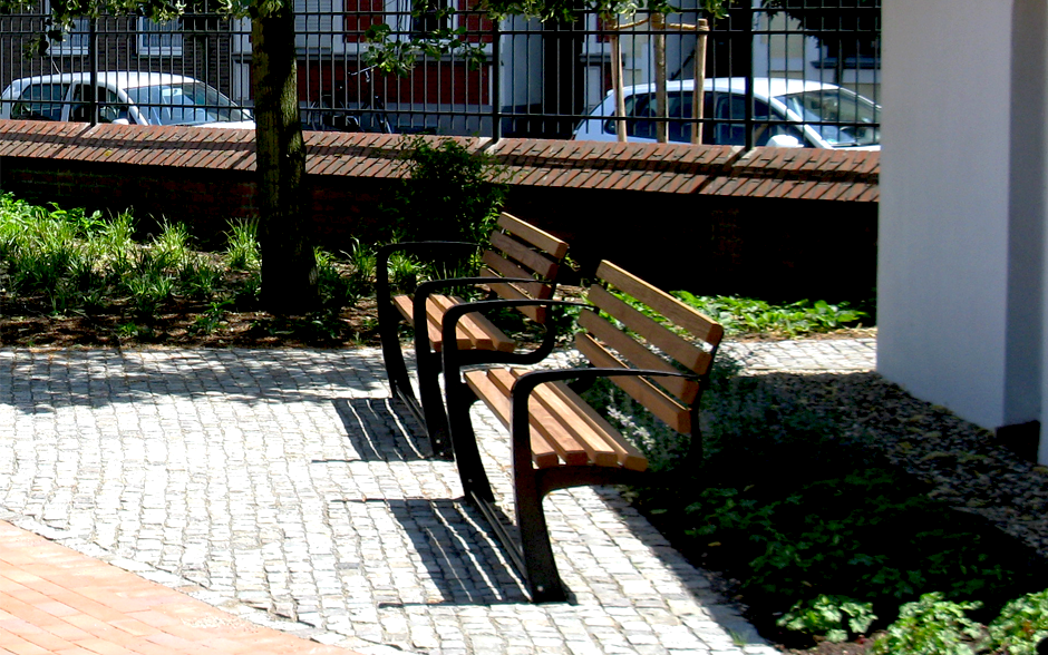 Dementietuin bij zorginstelling in Kempen (Duitsland)