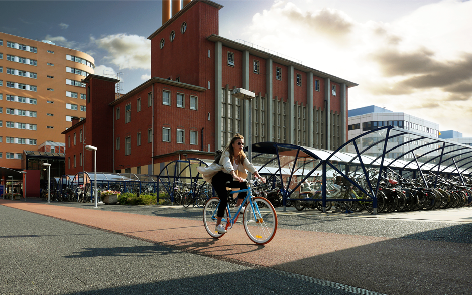 Fietsparkeervoorzieningen voor UMCG Groningen