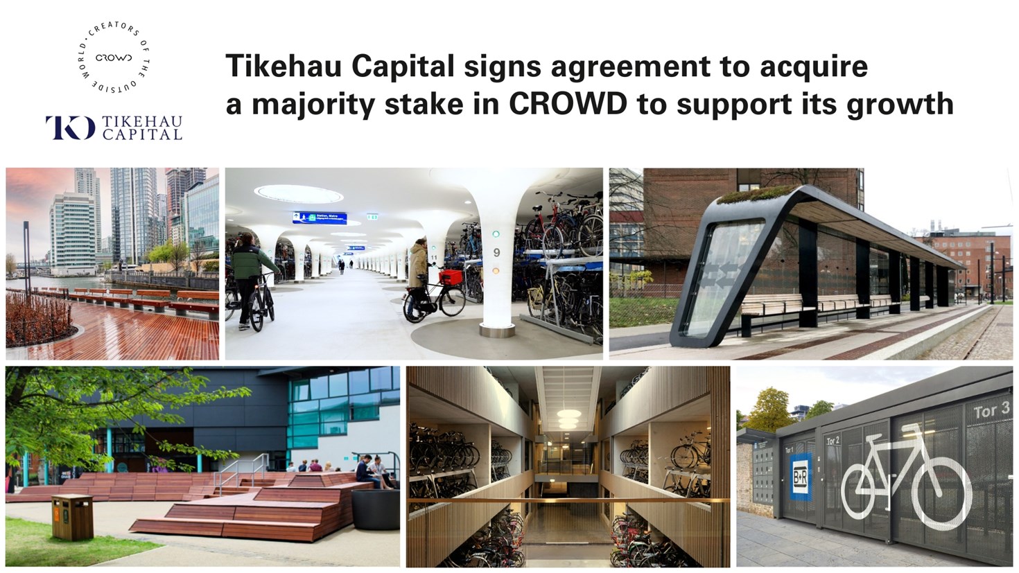 Persbericht - Tikehau Capital signs agreement to acquire a majority stake in CROWD to support its growth