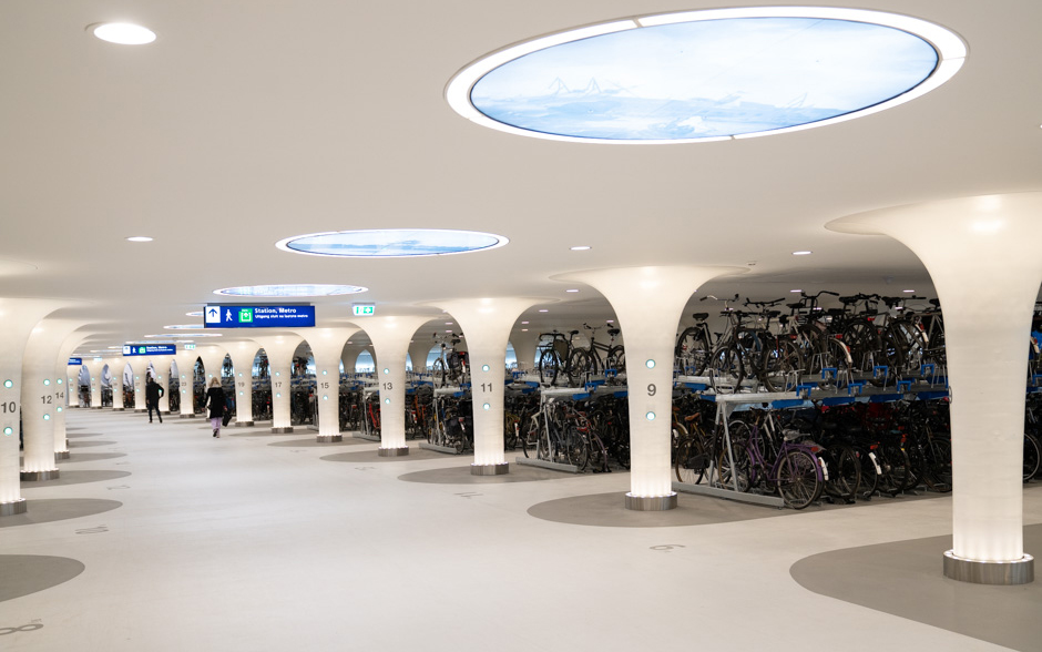 Prestige project De Entree fietsenstalling