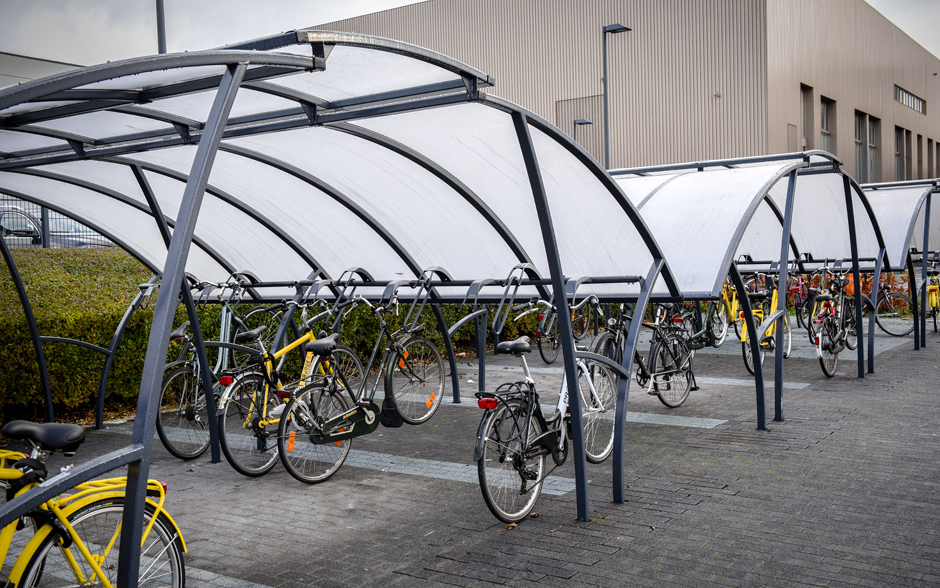 Ligna fietsoverkapping tweezijdig