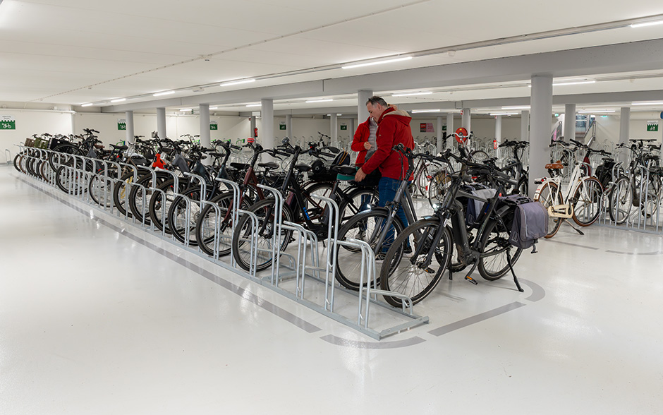Variant 3 fietsenrek enkelzijdig