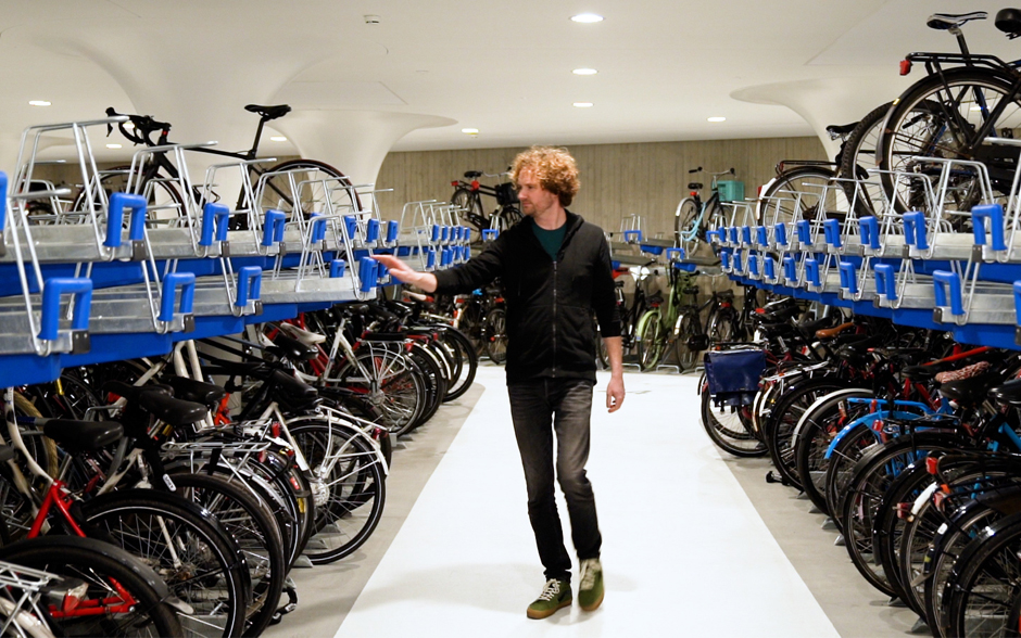 Prestige project De Entree fietsenstalling