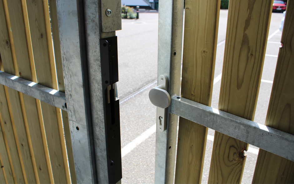 Paleto fietsenstalling gesloten hout