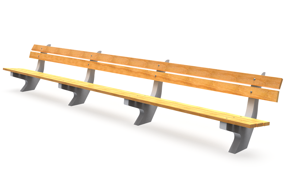 Siësta XXL bank hout