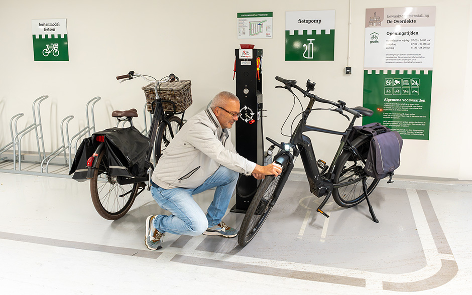 IBOMBO fietsonderhoudsstation