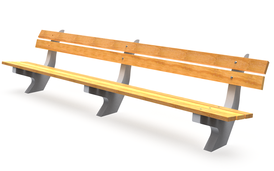 Siësta XL bank hout