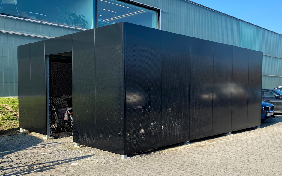 Strakke design fietsenberging 